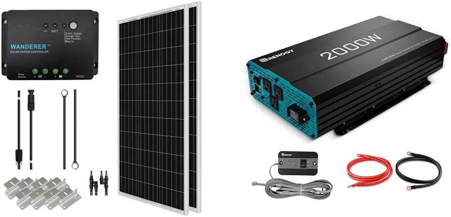 200 Watt 12 Volt Monocrystalline Solar Panel G1462