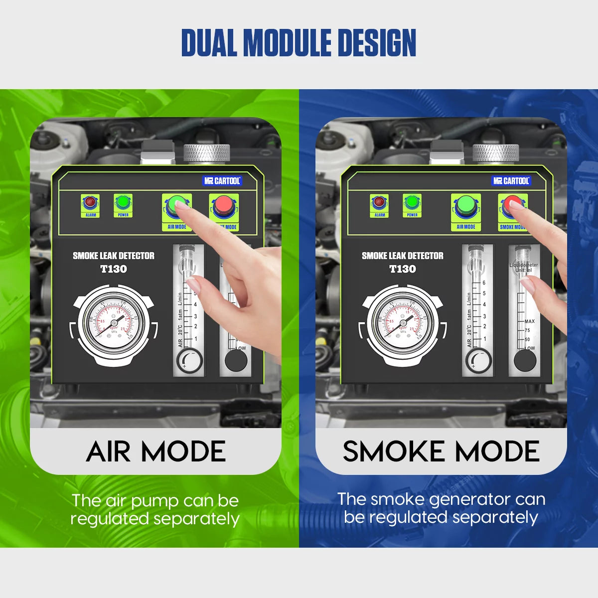 EVAP Vacuum Smoke Machine with Adjustable Flowmeter Z498