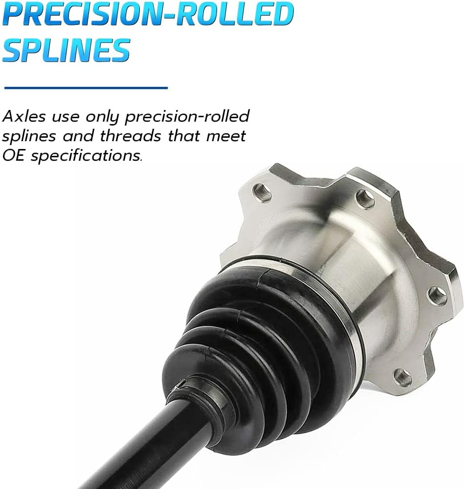 Complete Front CV Axle Half Shaft for 6 LUG MODELS Only H470