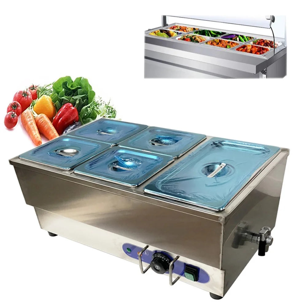 5-Pot Buffet Food Warmer U464128
