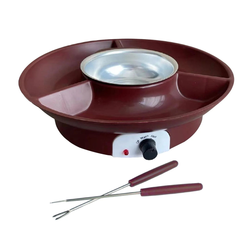 Electric Fondue Pot Set with Temperature Control S8213