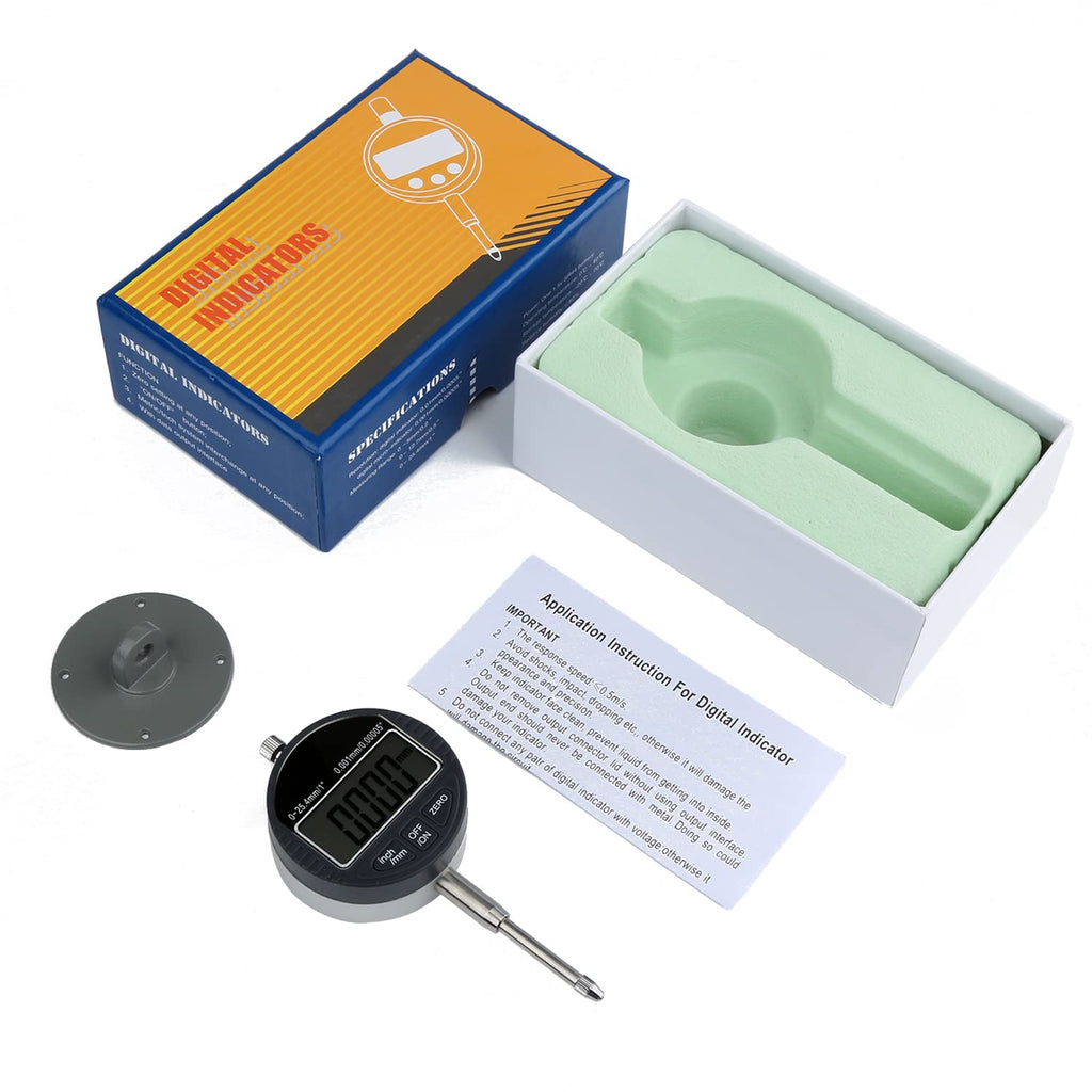 Electronic Digital Dial Indicator 1''/25.4mm Pack of 2 D91506