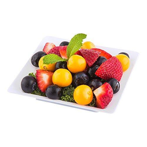Square Plastic Plate Seagreen 4.25 Inches 100 Count Box S4160
