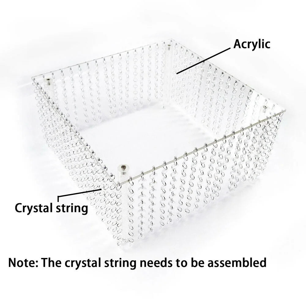 Set of 3 Clear Acrylic Cake Stands G162342