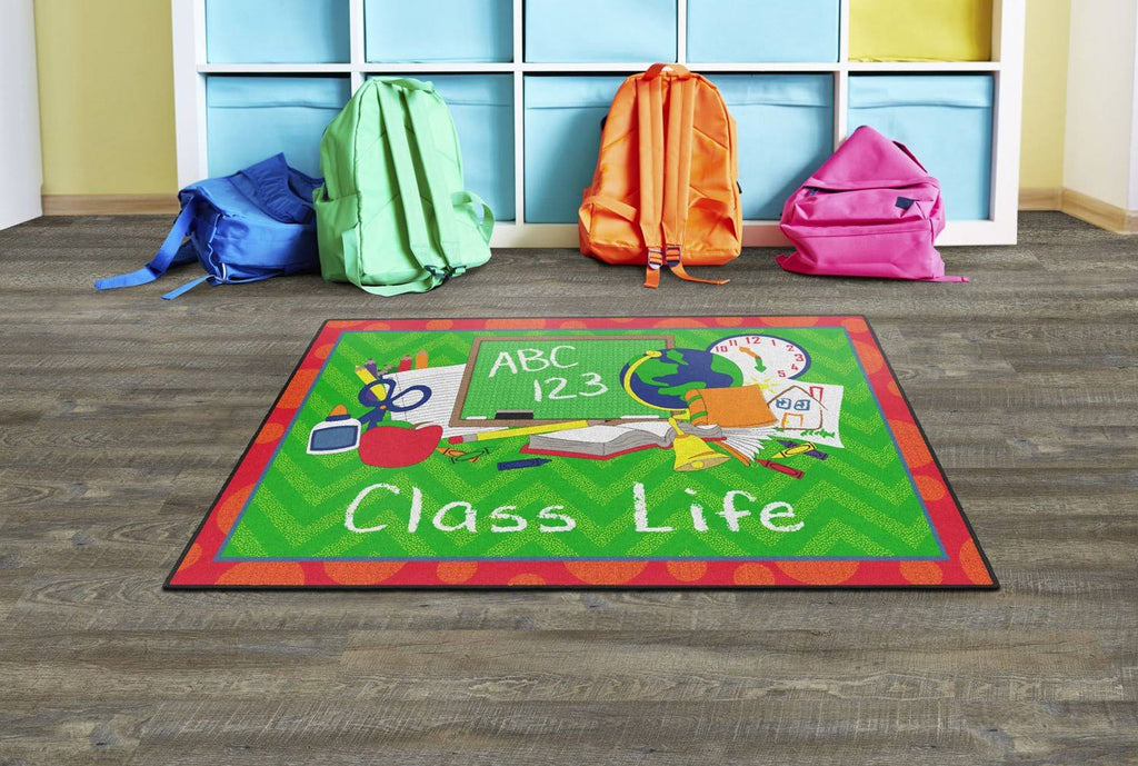 Green and Red 6 x 4 Carpet A487953