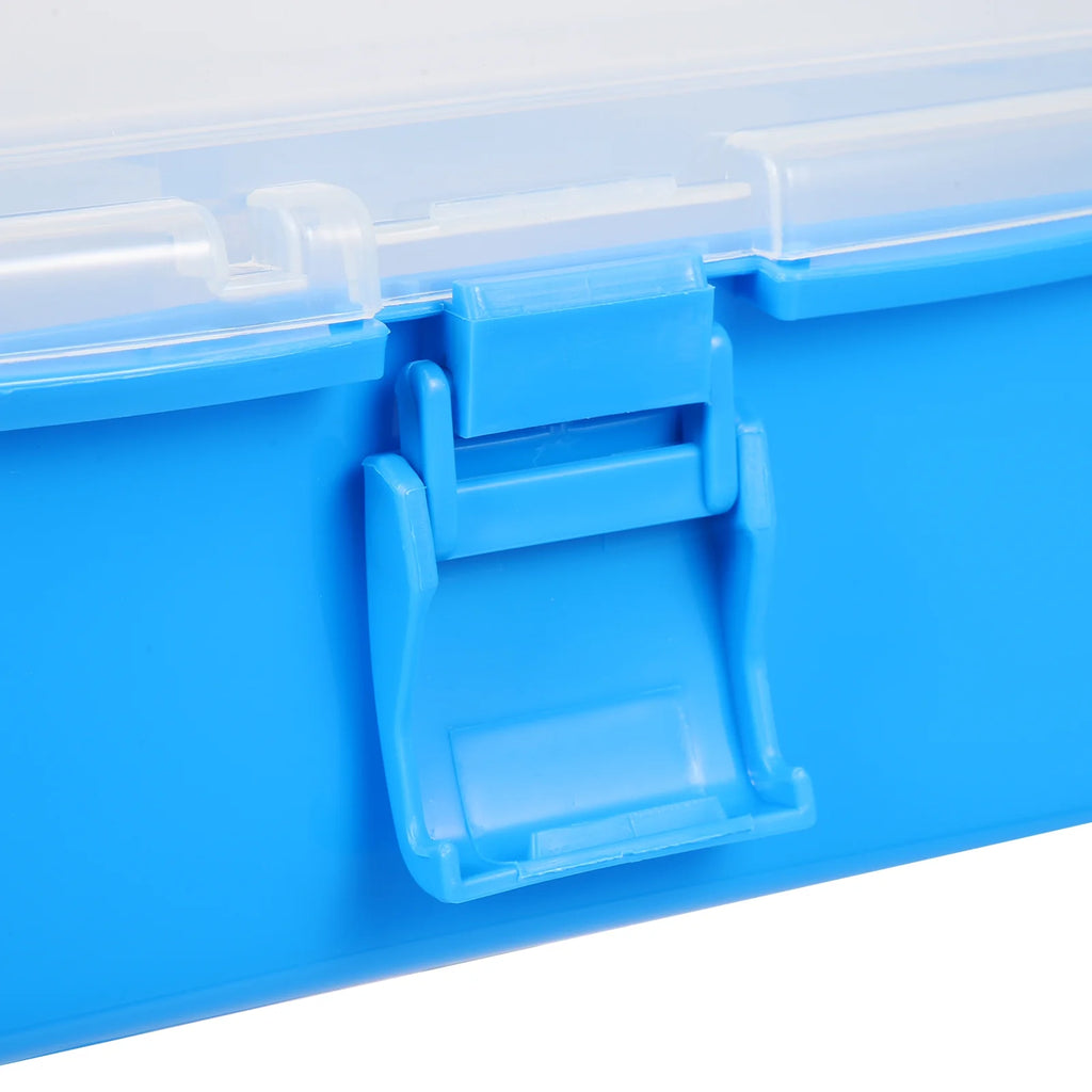 Blue Stackable Collapsible Storage Box L75595