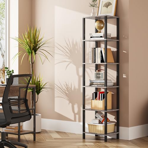 6-Tier Narrow Stackable Bookshelf Z36229