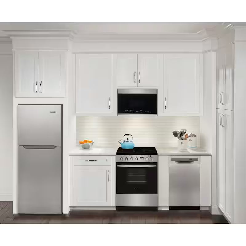 Freestanding Electric Range in Stainless Steel with 4 Smoothtop Elements K79812