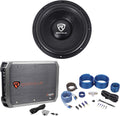 12 2400 Watt Car Audio Subwoofer Mono Amplifier Amp Kit U842