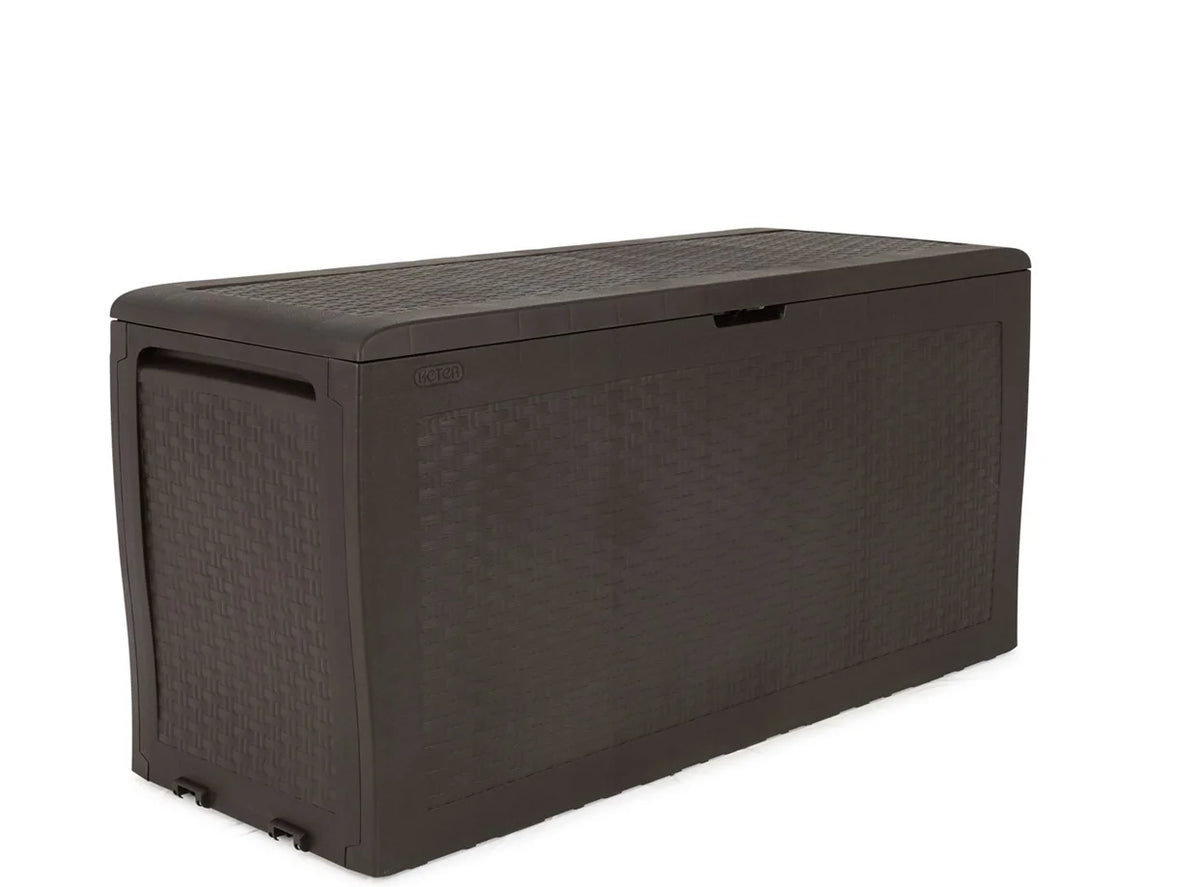 Brown Resin Outdoor Storage Deck Box G686611