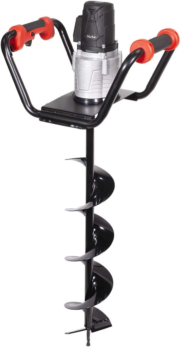 1500W Electric Post Hole Digger with 6" Auger Bit Set N54453
