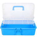 Blue Stackable Collapsible Storage Box L75595