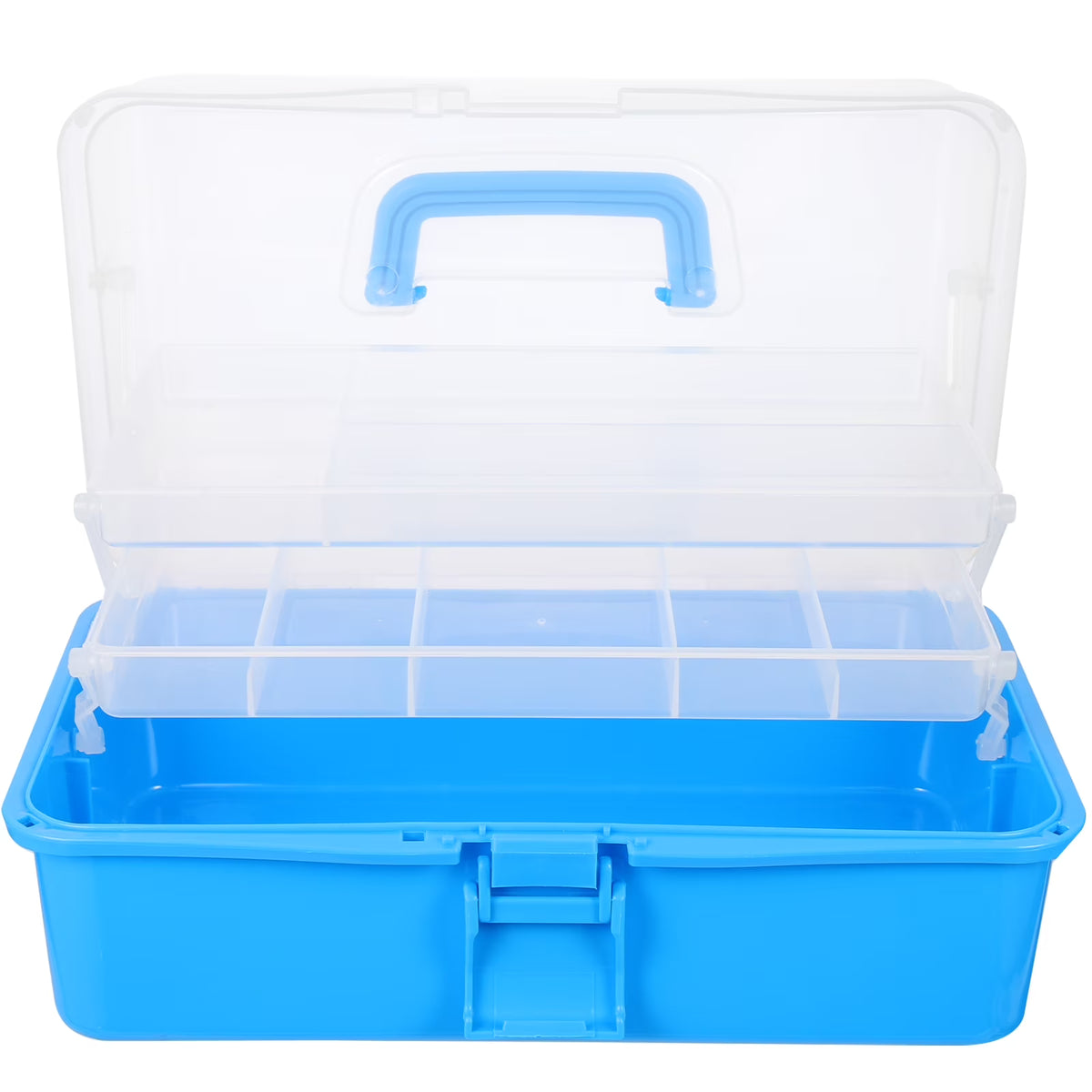 Blue Stackable Collapsible Storage Box L75595