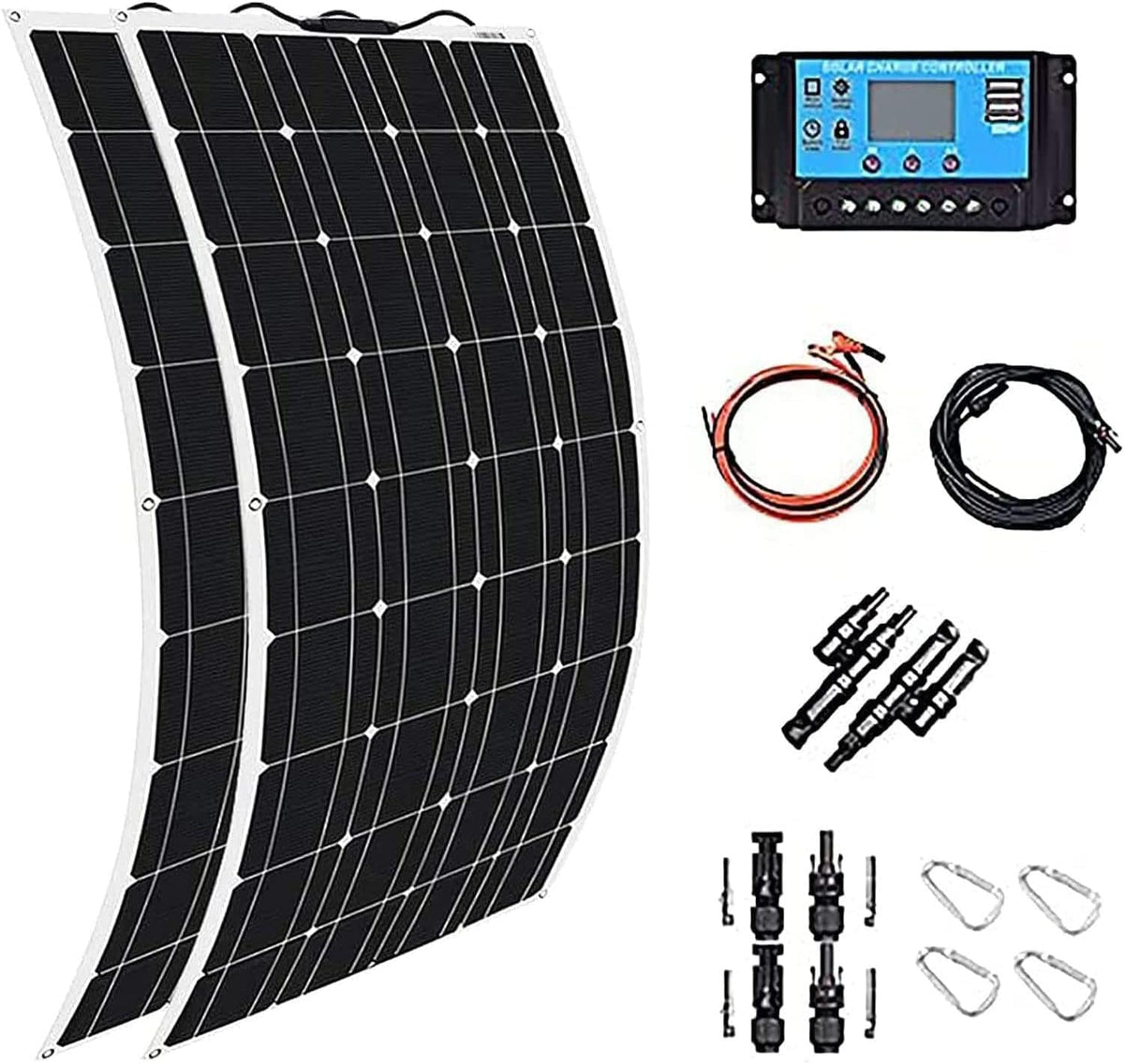 400 Watt Flexible Monocrystalline Solar Panel Kit G123