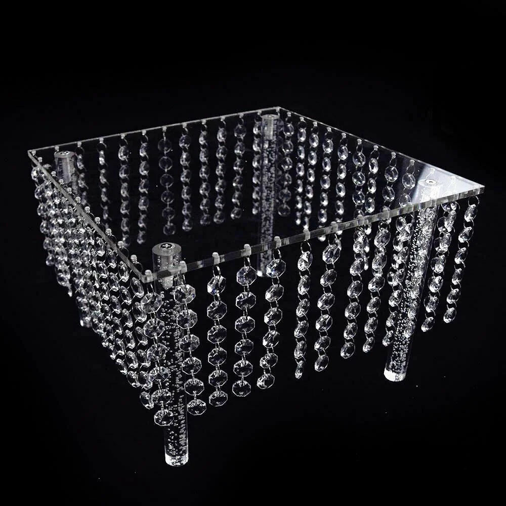Set of 3 Clear Acrylic Cake Stands G162342