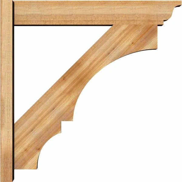 6x22W x 30x22D x 30x22H Western Red Cedar Traditional Outlooker I61260