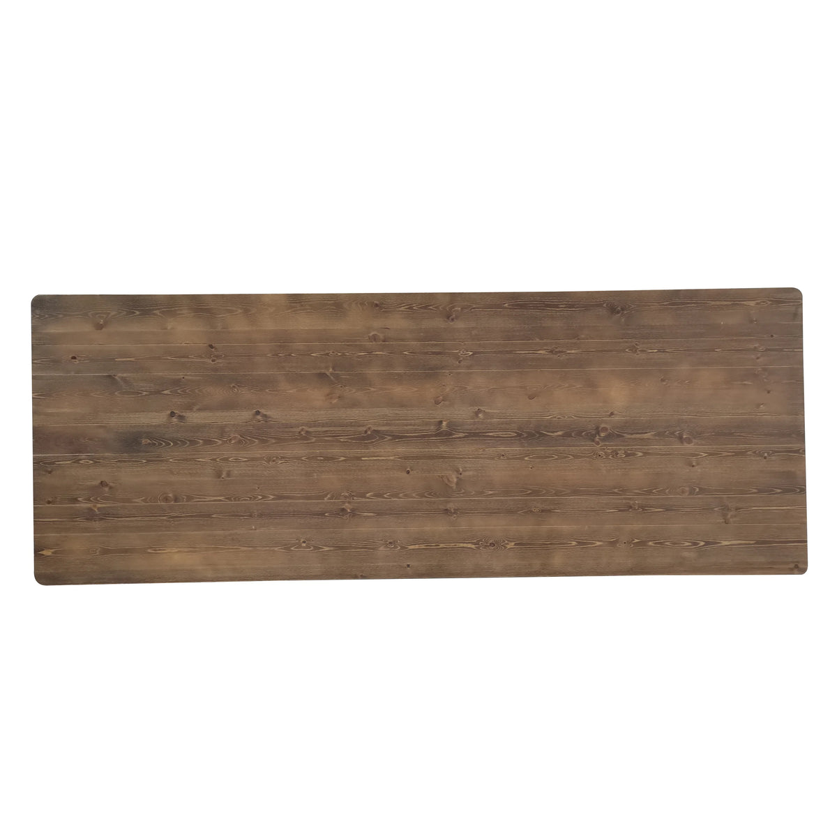 Antique Rustic Solid Pine Folding Farm Table C8492