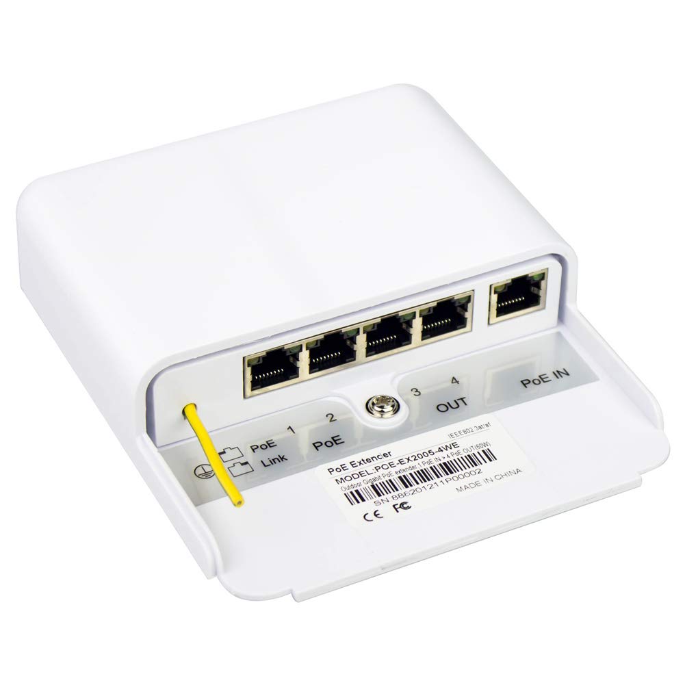 2 Ports Gigabit Poe Extender, Pack of 2 X69323