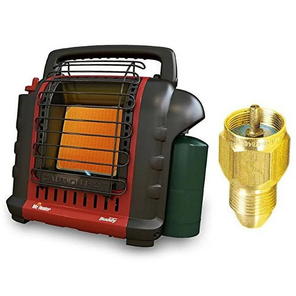 Portable Propane Heater with Tank Refill Adapter M9172