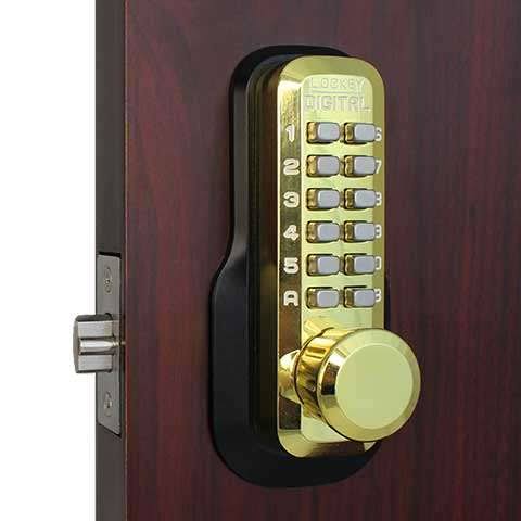 Mechanical Keyless Deadlocking Spring Latch Lock D31992