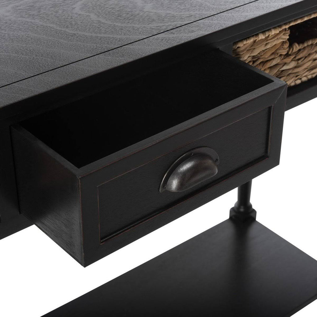 Cherry Console Table with Storage I907