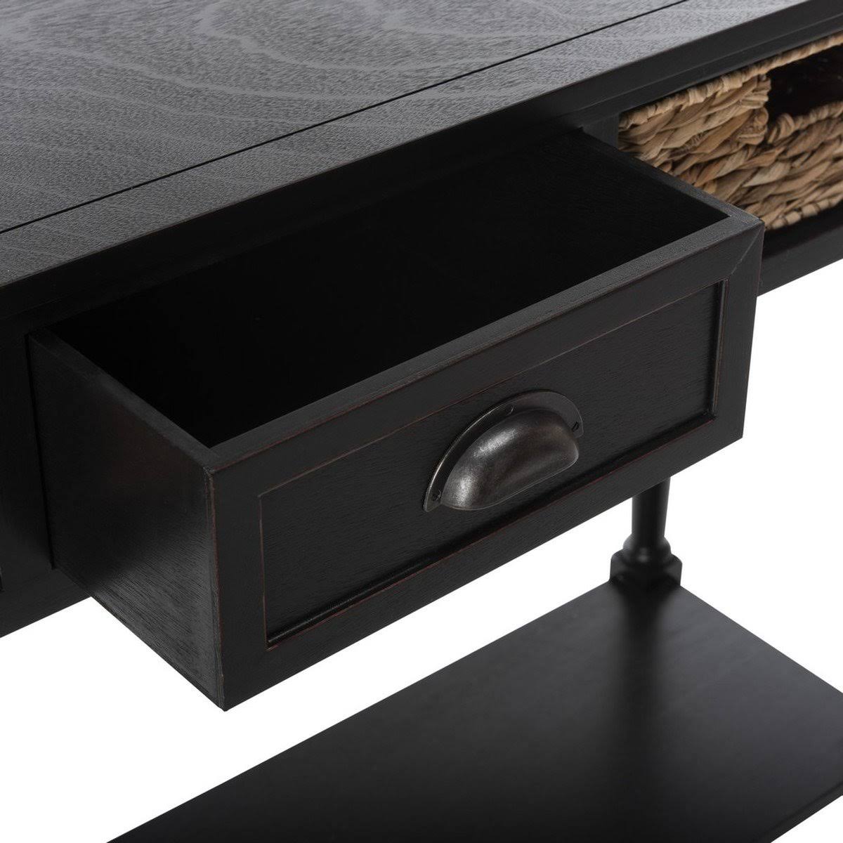 Cherry Console Table with Storage I907
