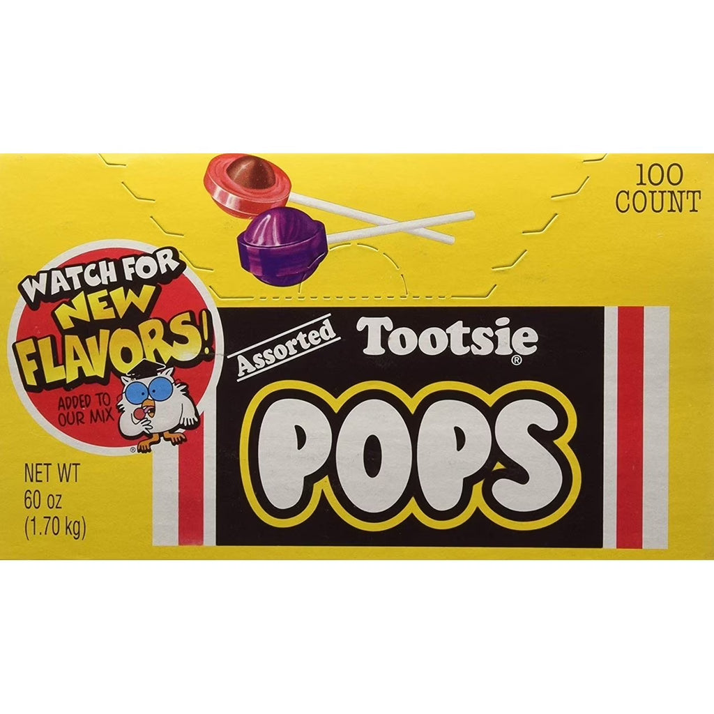Tootsie Pops Assorted - 100 Count L277601