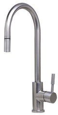 Matte Gray Finish Single Hole Kitchen Faucet with Swivel Arched Spout I4583