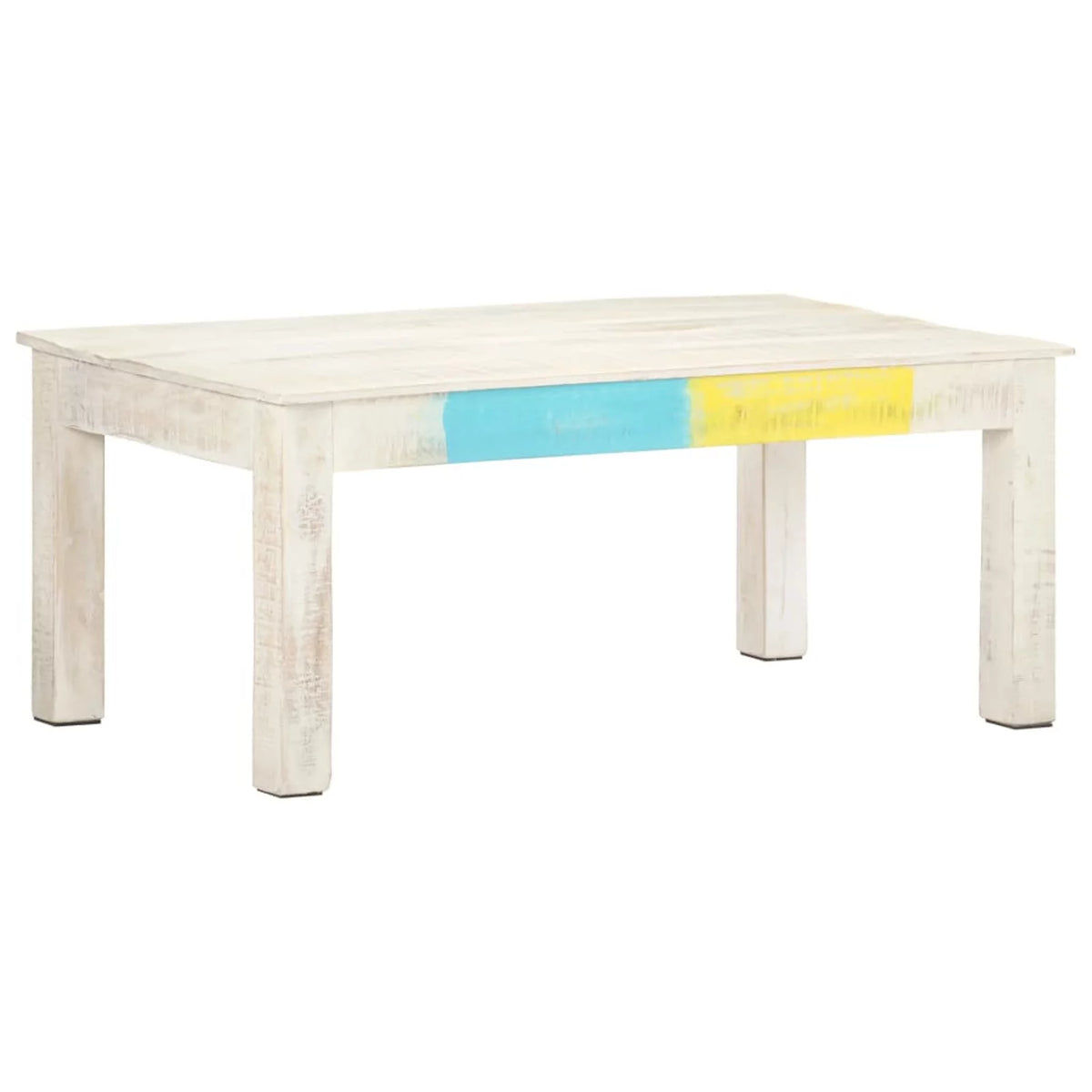 White Wooden Coffee Table U558