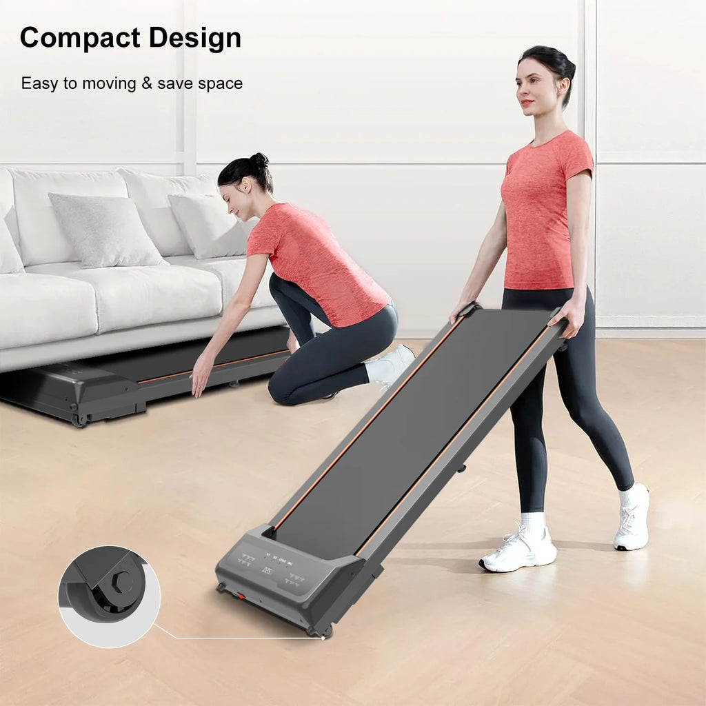 Portable Under Desk Walking Pad Treadmill with LED Display K854890