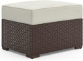 Brown Outdoor Ottoman U18364