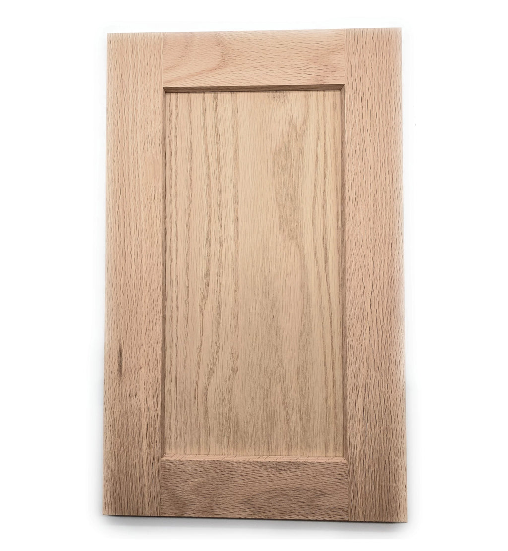12 x 24 inch Unfinished Oak Wood Cabinet Door Q113824