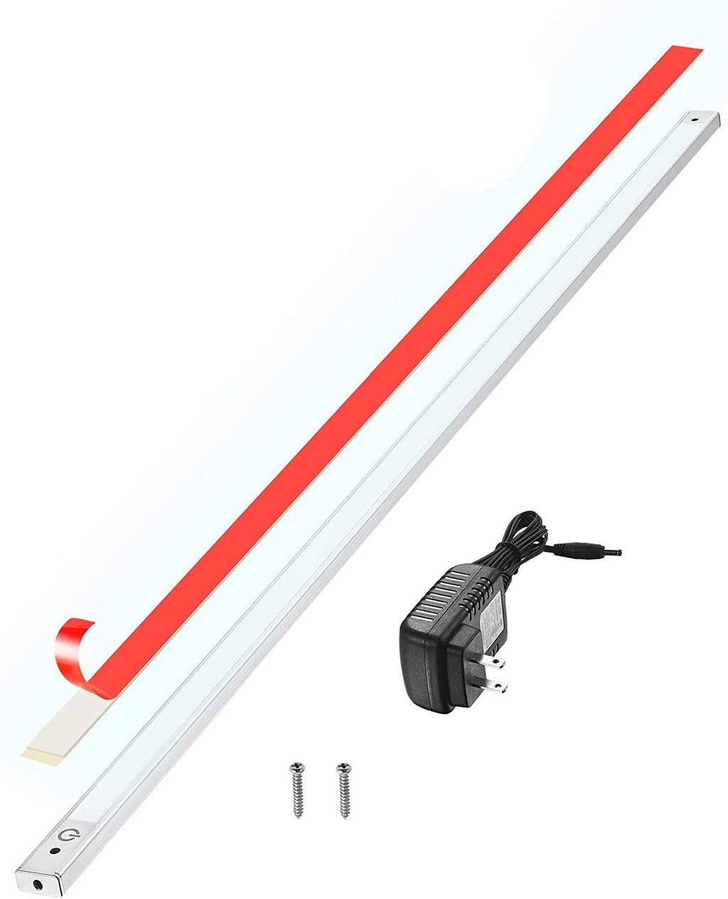 2-Pack 48” Under Cabinet LED Lighting 4000K with 12V Adapter and Sensor Switch U934042