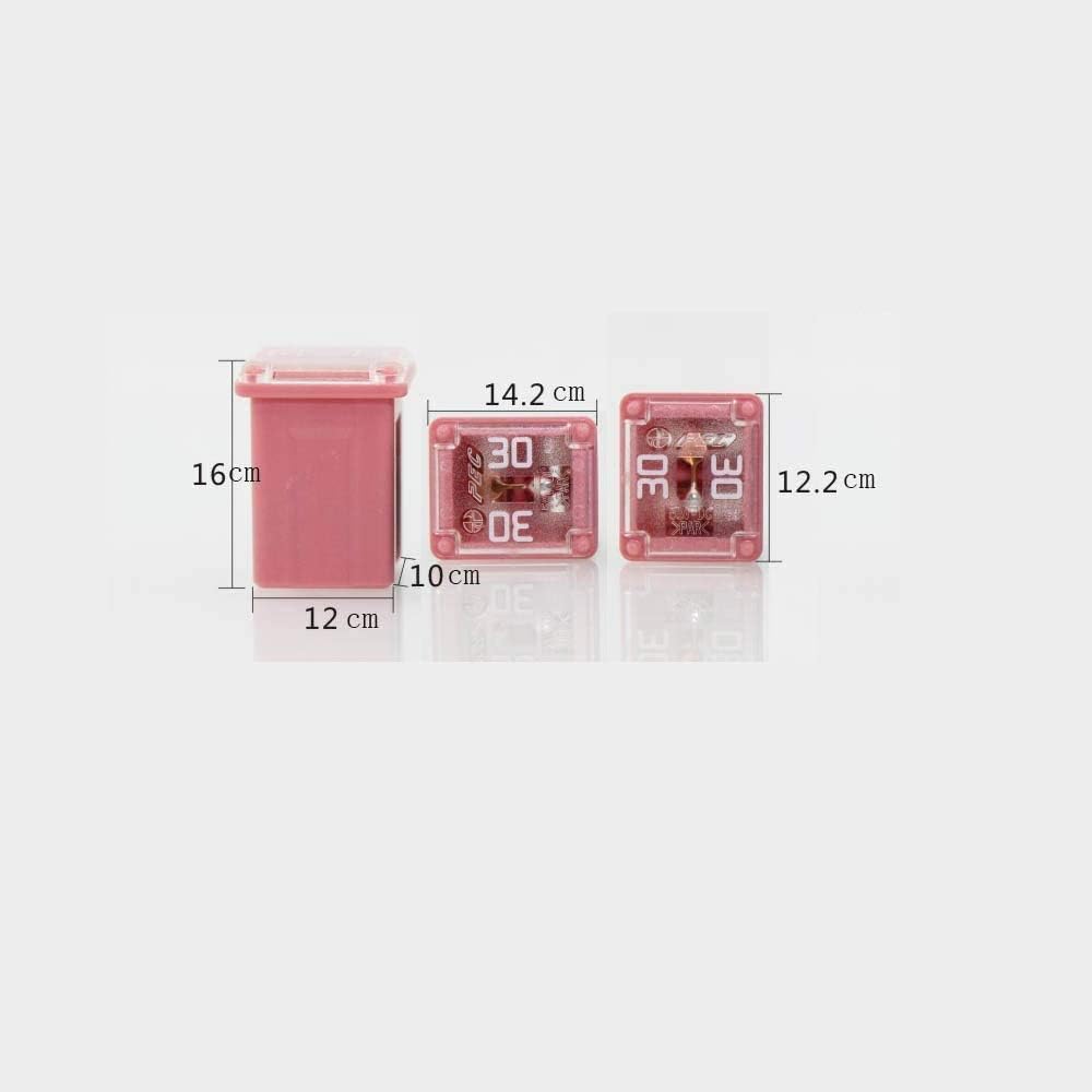 30PCS Automotive Low Profile Mini Jcase Fuse Kit 20A 30A 40A 50A 60A M88065
