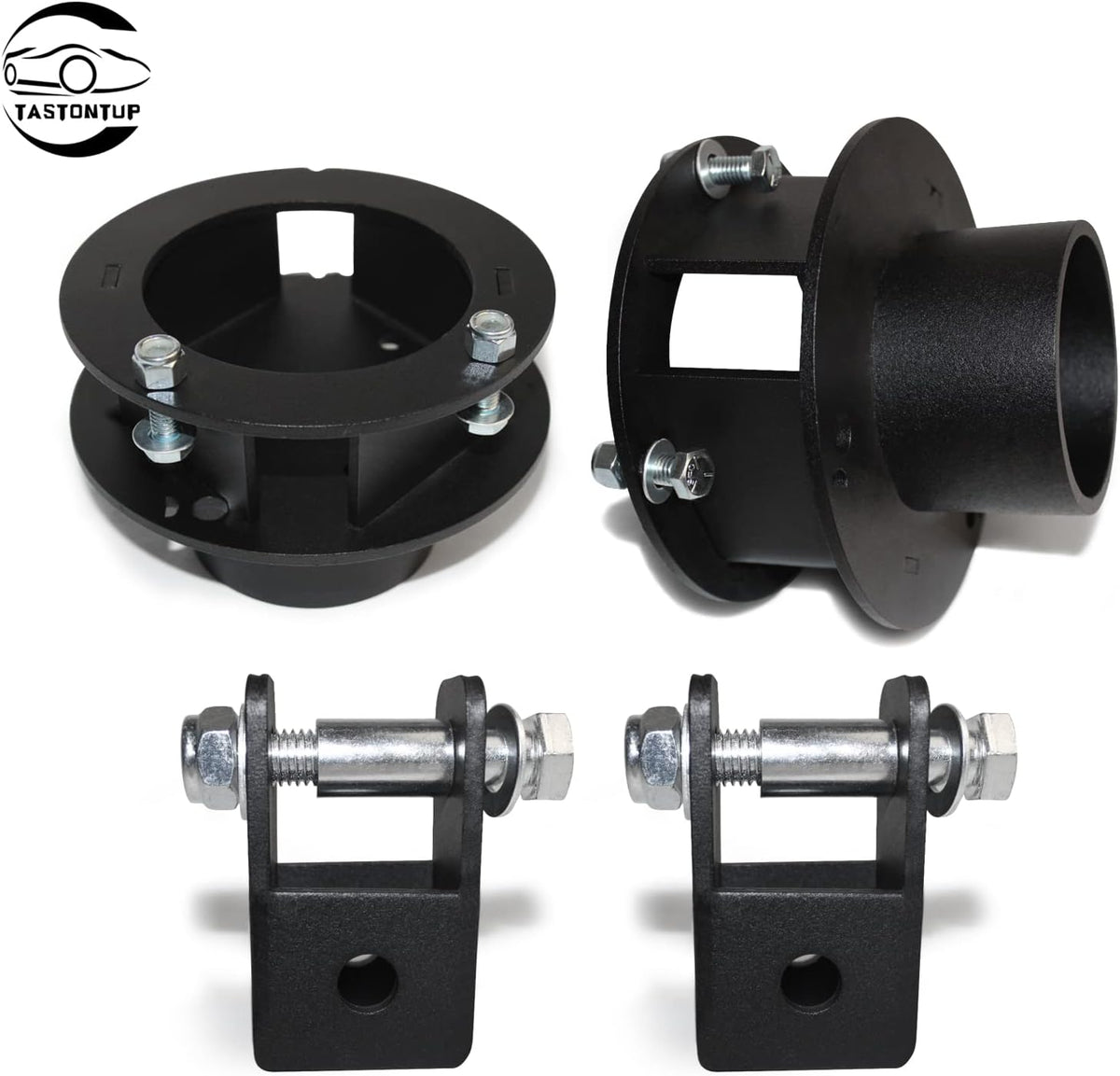 2.5" Front Leveling Lift Kit for Ram 2500 3500 4WD with Shock Relocation Brackets High-Strength Steel Suspension Lift Kit Pack of 2 R9655