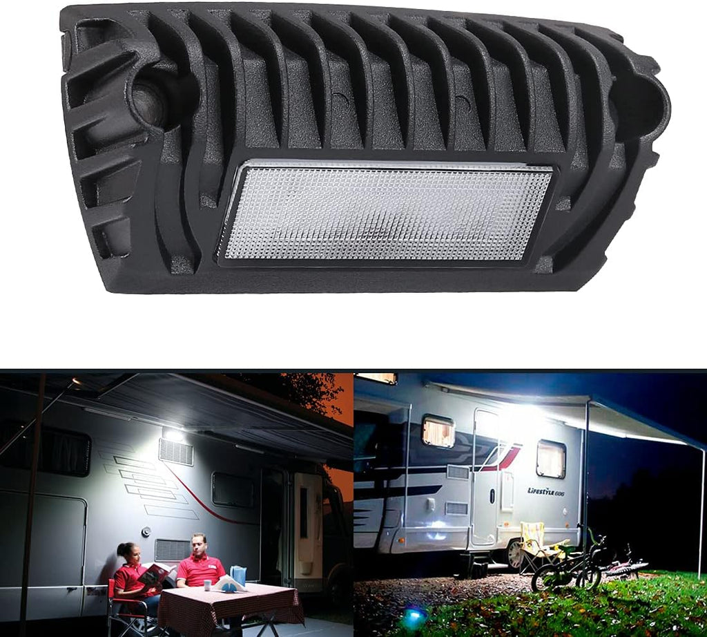 2 Pack 12V LED RV Ceiling Dome Lights with Touch Dimmer, Natural White 4000K E157213