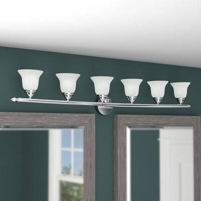 Polished Chrome 6-Light Bath Bar A692