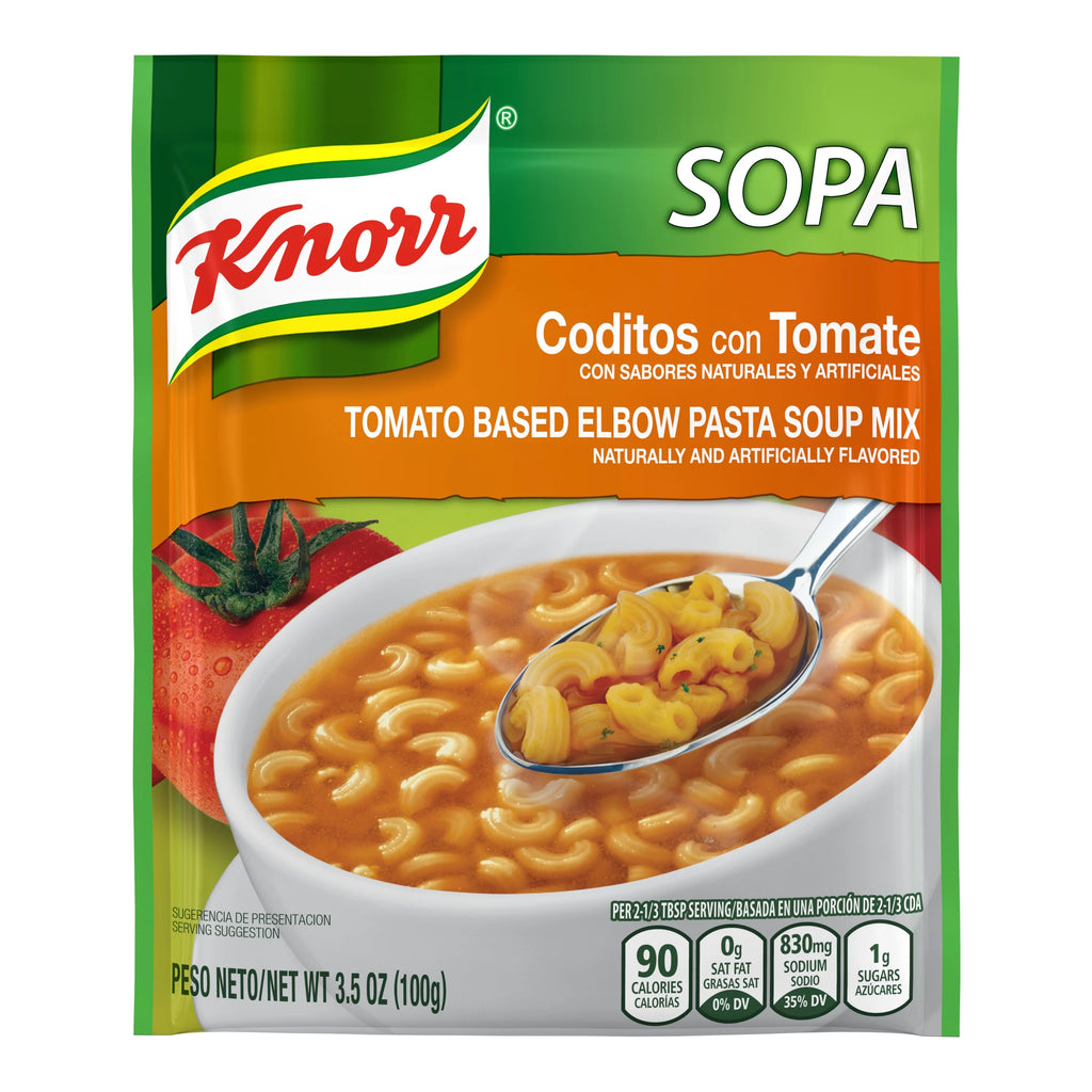 Tomato Elbow Pasta Soup Mix 3.5 Oz Pack of 14 Y93020