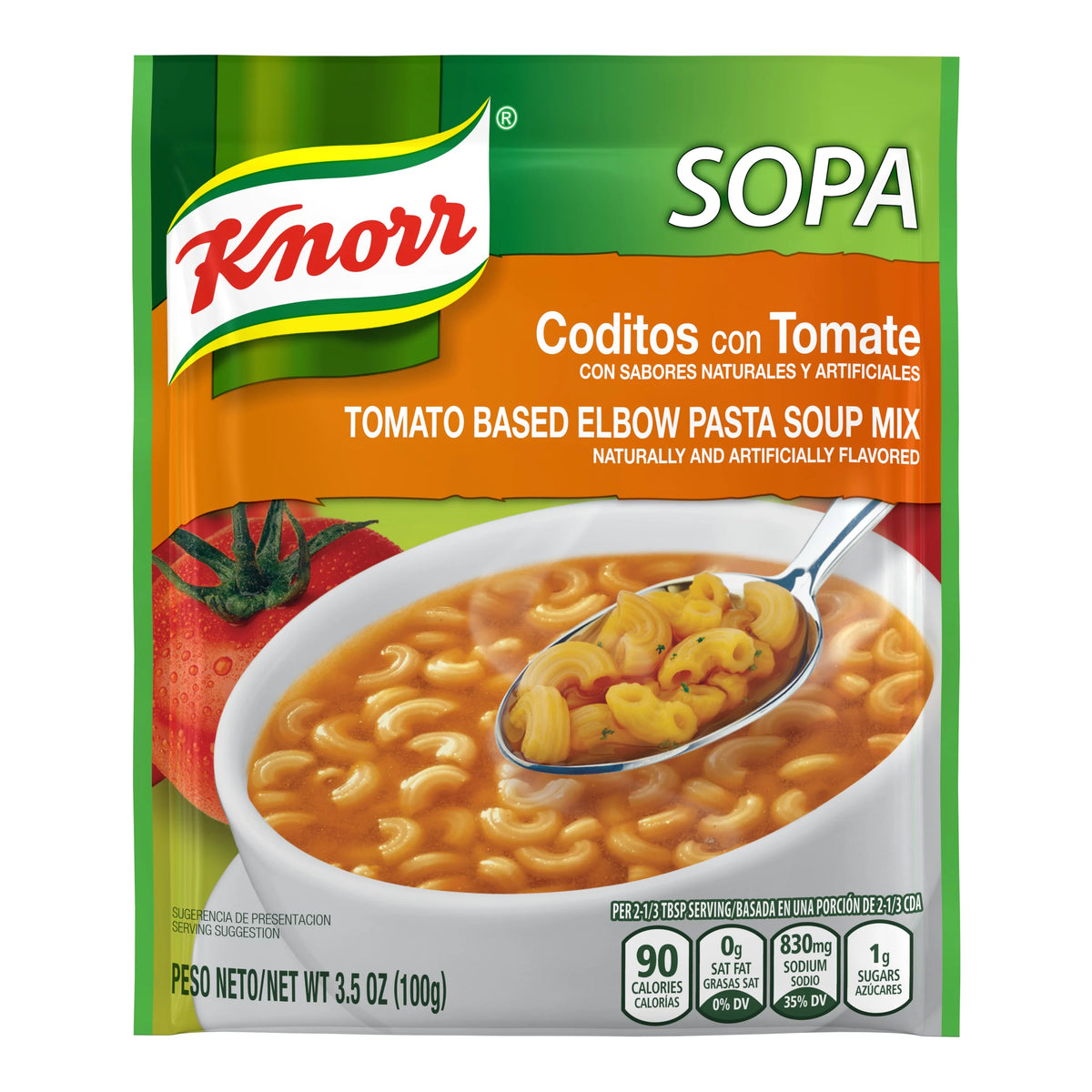 Tomato Elbow Pasta Soup Mix 3.5 Oz Pack of 14 Y93020