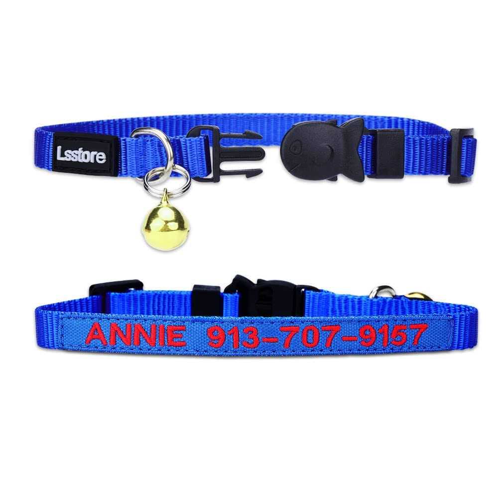 Nylon Cat Collar with Bell H46842