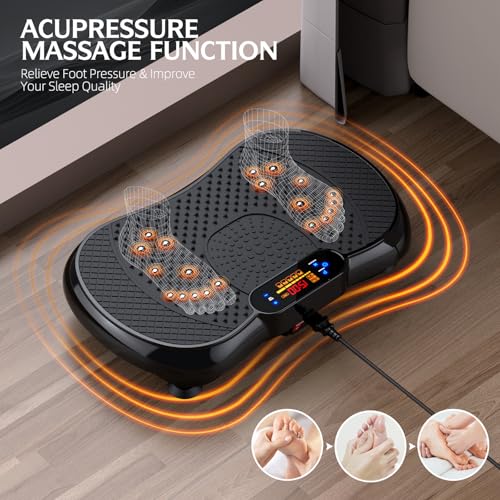 Vibration Plate Exercise Machine, Max User Weight 330lbs W65484