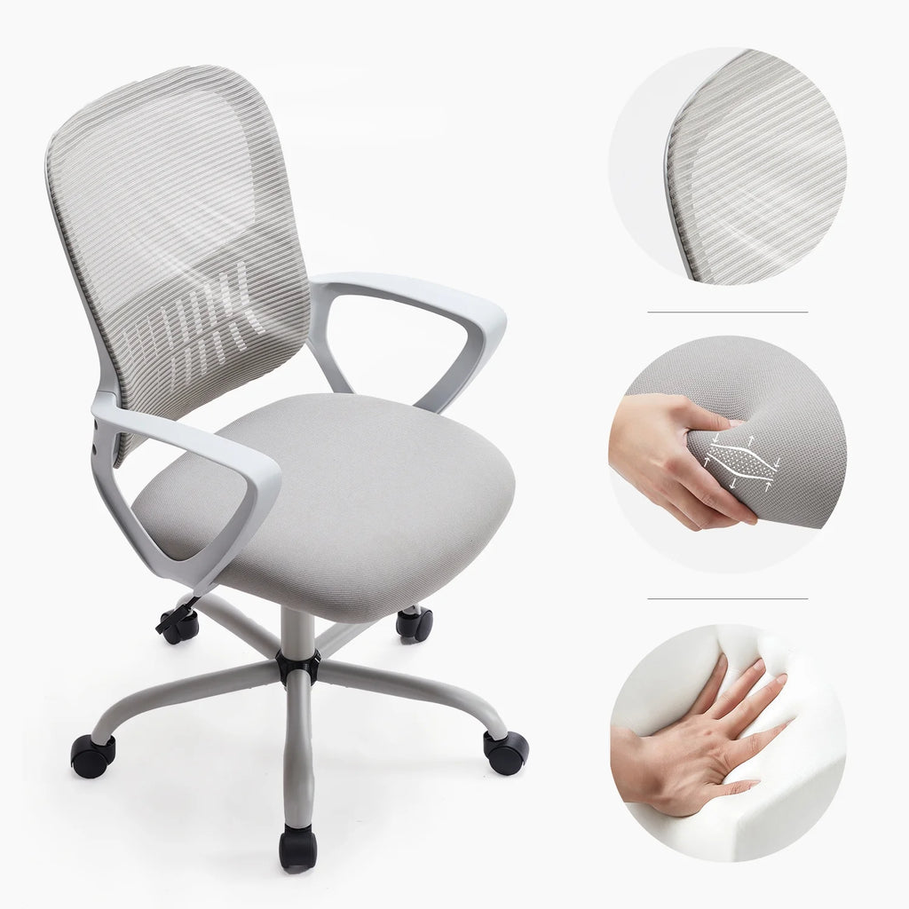 Ergonomic Mesh Office Chair with Lumbar Support S6207