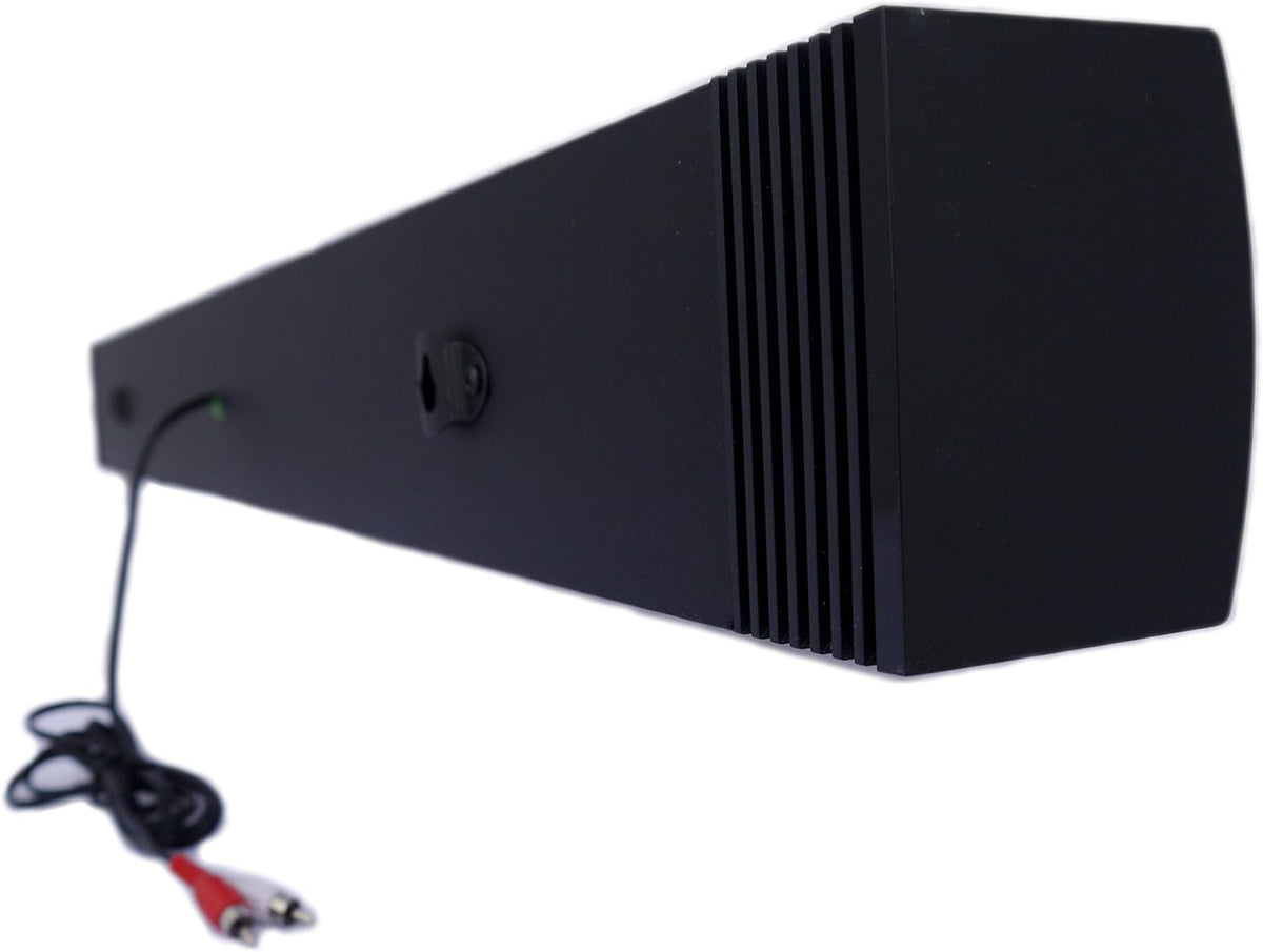 Bluetooth Sound Bar with Subwoofer, Wireless Remote, FM Radio, RCA Input, USB, SD Ports and Bass Control, Pack of 2 A41574