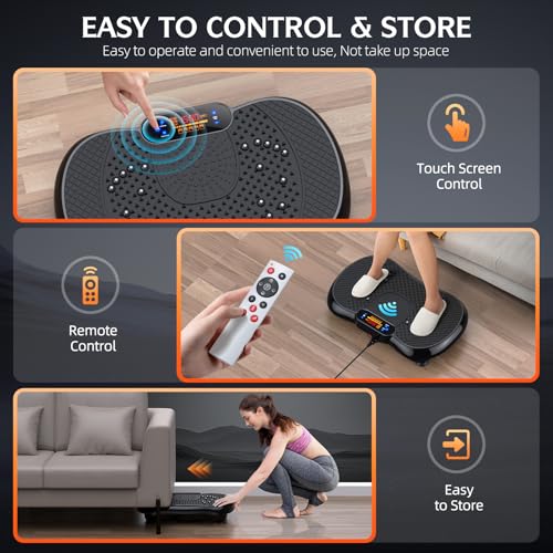 Vibration Plate Exercise Machine, Max User Weight 330lbs W65484