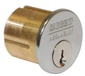 41 lb 3 Mortise Cylinder Bright Brass F9955