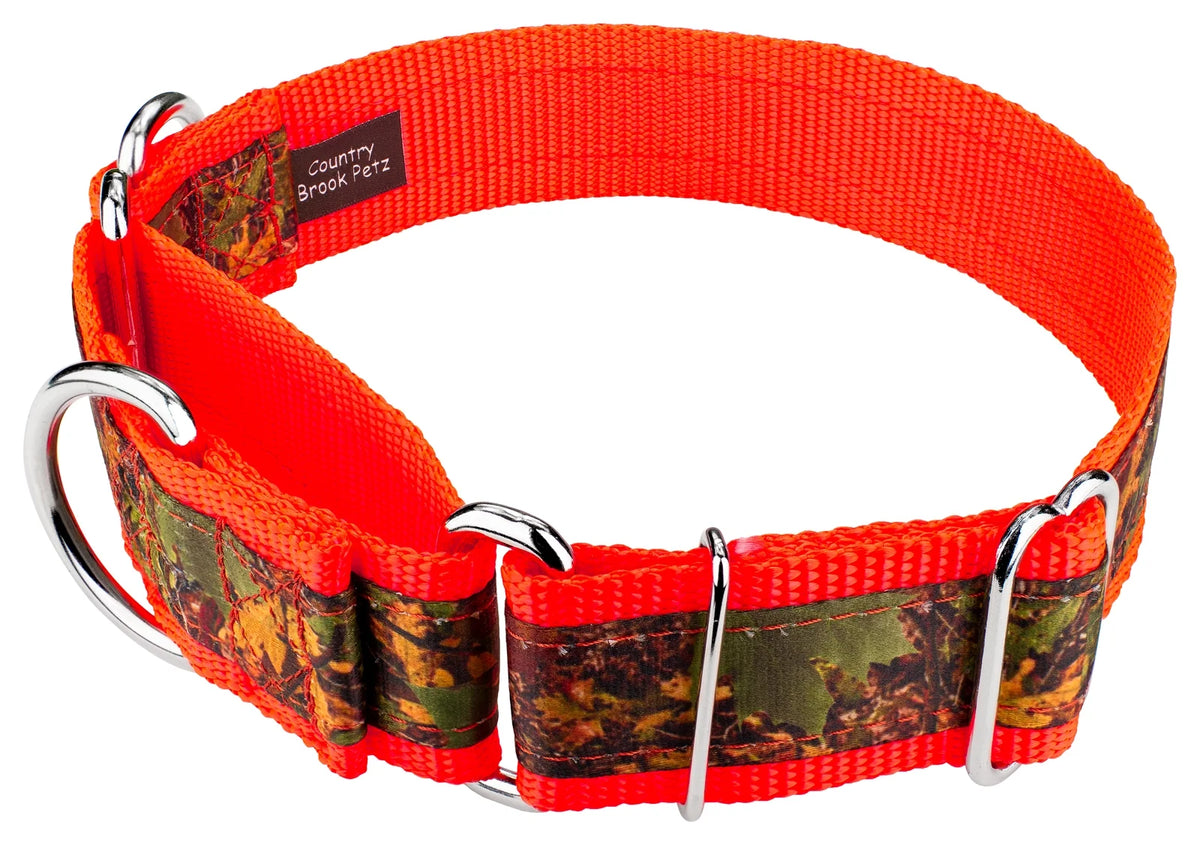 Southern Forest Camo Martingale Dog Collar, 1 1/2 inch, Extra Large N924