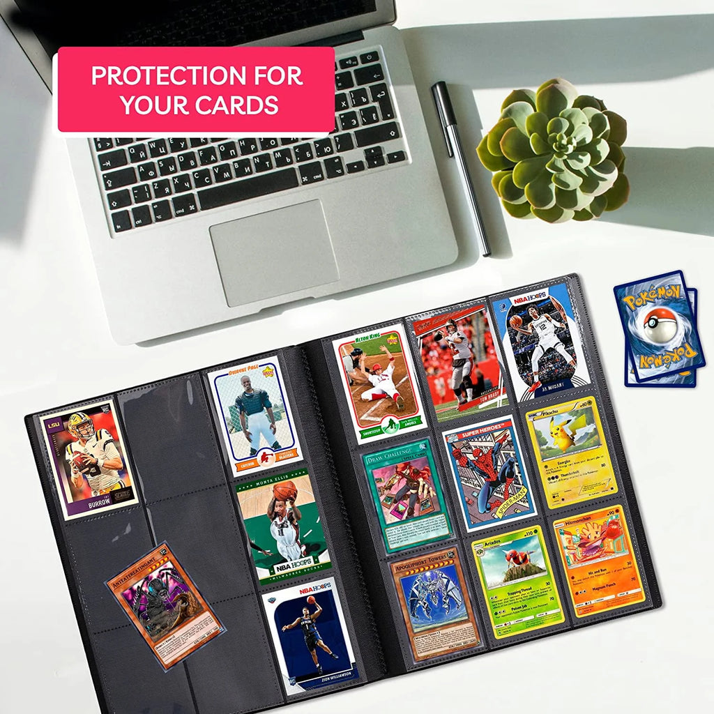 9 Pocket Trading Card Album Binder with 360 Card Capacity I2025