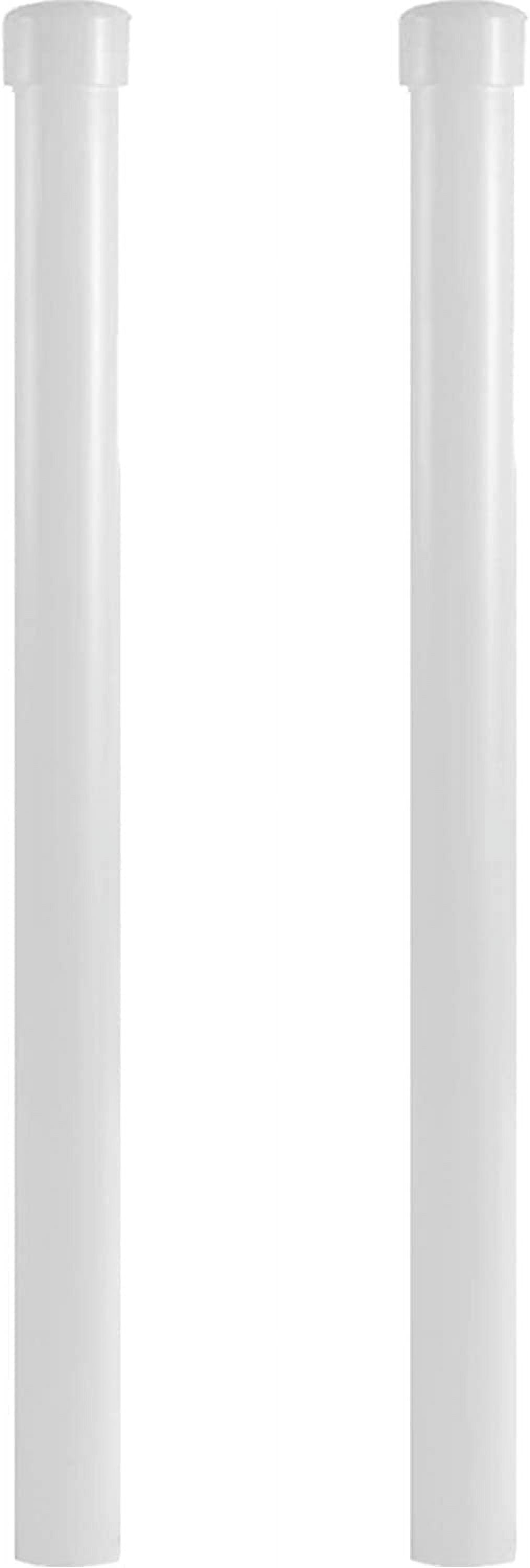 22 in. Steel Boat Trailer Guide-on with White PVC Tube Covers M7936