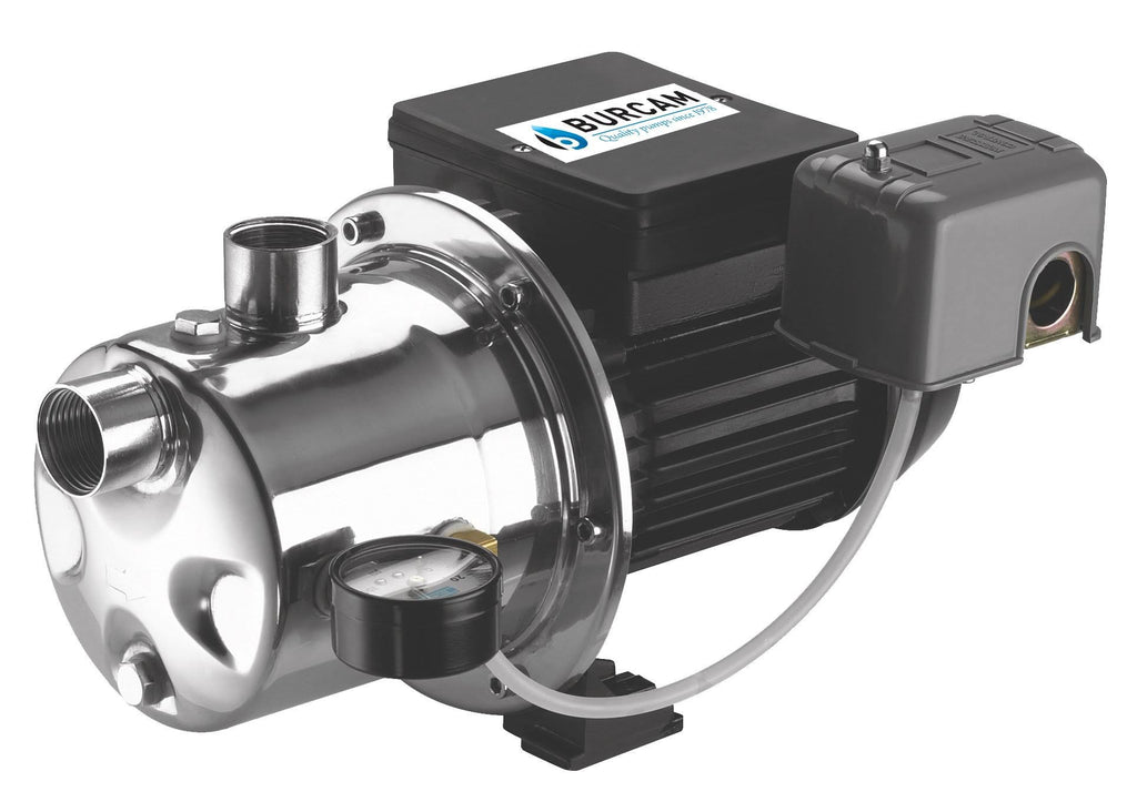3/4 HP Stainless Steel Shallow Well Jet Pump Z11527