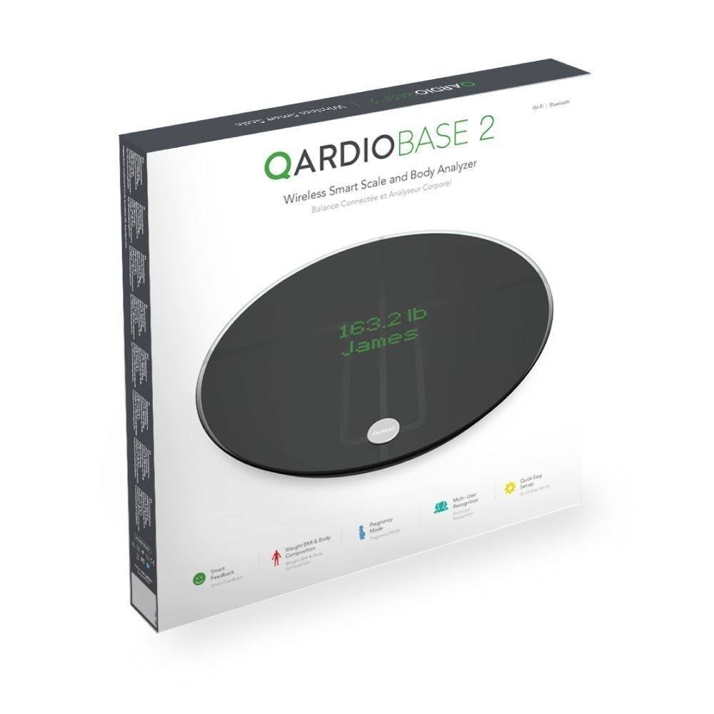 Black Wireless Smart Scale & Body Analyzer V3364
